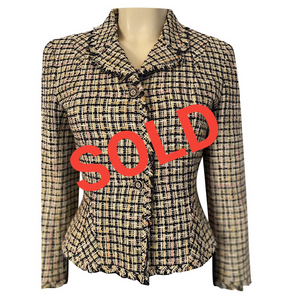 Fabulous Chanel 03P, 2003 Spring Fitted Jacket FR 38 US 4