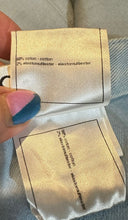 Load image into Gallery viewer, Chanel 11C 2011 Cruise Runway Light Blue Denim Crystal Flare Leg Jeans Size FR 38 US 4/6