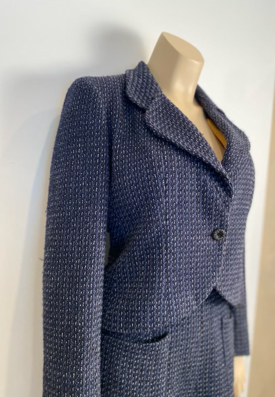 HelensChanel Chanel 02C 2002 Cruise Blue Skirt Suit