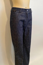 Load image into Gallery viewer, Vintage Chanel 99P, 1999 Spring denim blue pant suit set FR 36/38