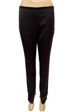 Load image into Gallery viewer, Chanel 07P 2007 Spring Black Silk Satin Pants FR 38 US 4/6